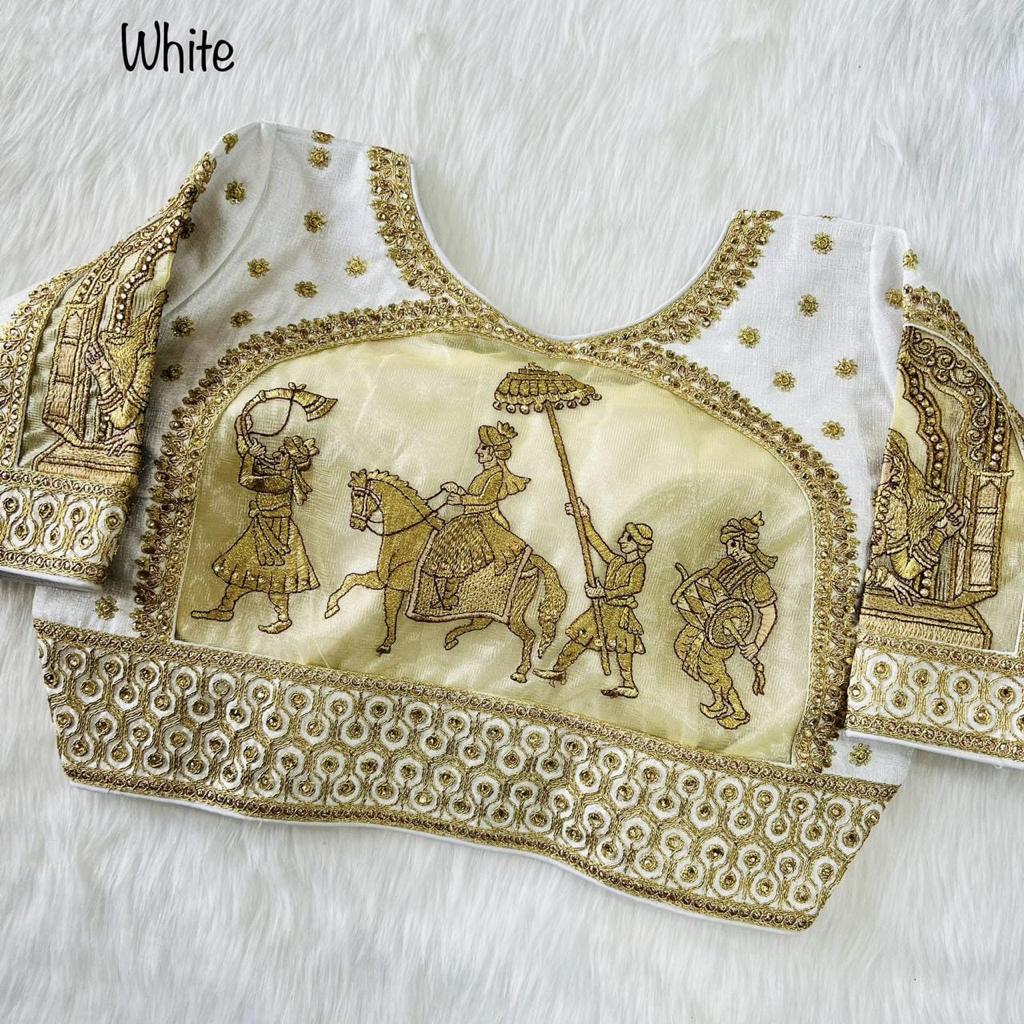 Ruhi Fashion Bridal Work Wedding Wear Blouse Catalog
